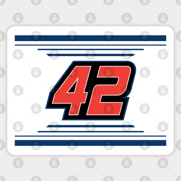 Matt Mills #42 2024 NASCAR Design Sticker by AR Designs 